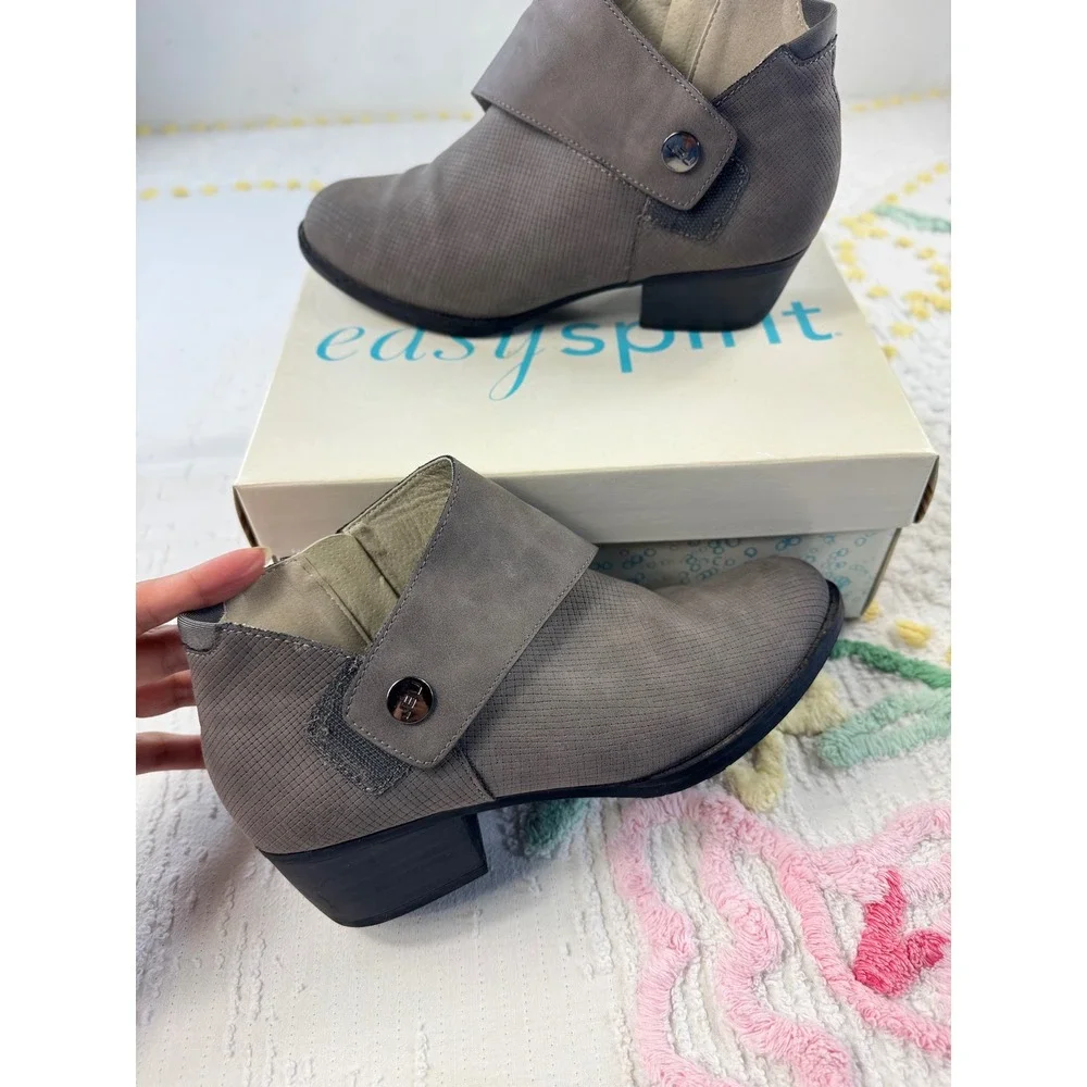JBU by Jambu Cassidy Ankle Boots Womens 6.5M Gray Vegan‎ Memory Foam